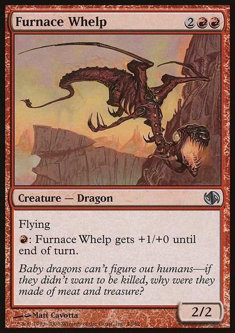 Furnace Whelp, Duel Decks: Jace vs. Chandra #43, Magic: The Gathering card