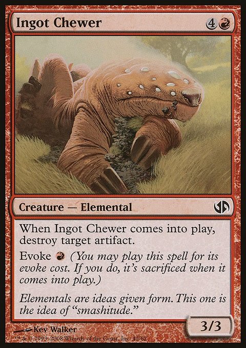 Ingot Chewer, Duel Decks: Jace vs. Chandra #45, Magic: The Gathering card