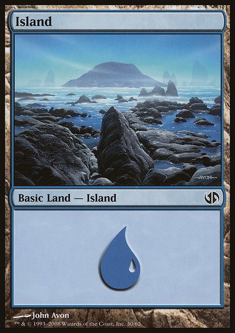 Island, Duel Decks: Jace vs. Chandra #30, Magic: The Gathering card