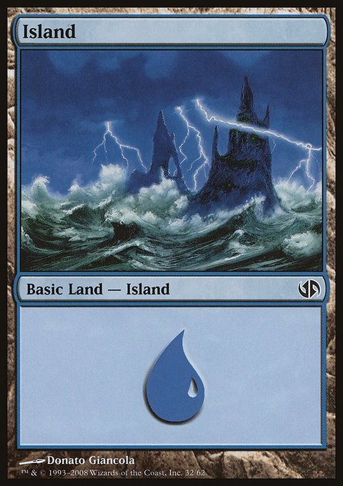 Island, Duel Decks: Jace vs. Chandra #32, Magic: The Gathering card