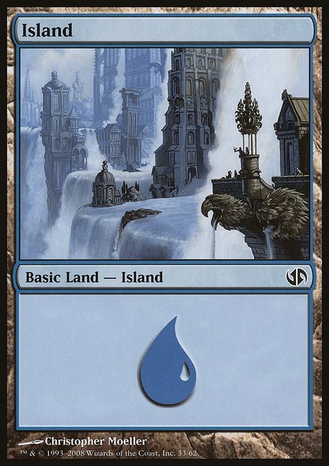 Island, Duel Decks: Jace vs. Chandra #33, Magic: The Gathering card