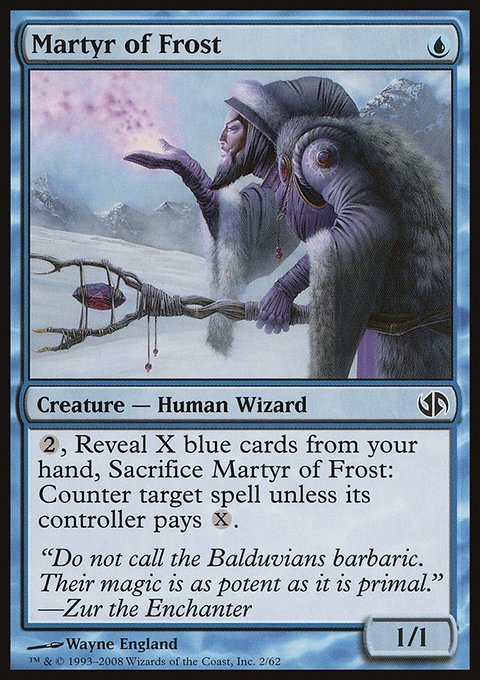 Martyr of Frost, Duel Decks: Jace vs. Chandra #2, Magic: The Gathering card