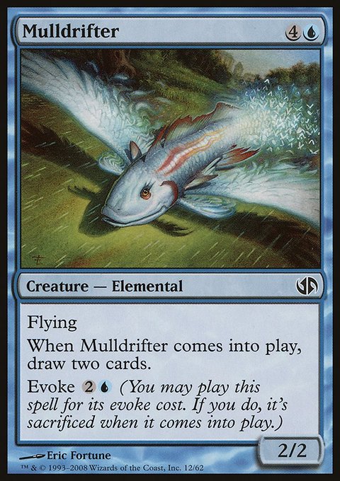 Mulldrifter, Duel Decks: Jace vs. Chandra #12, Magic: The Gathering card