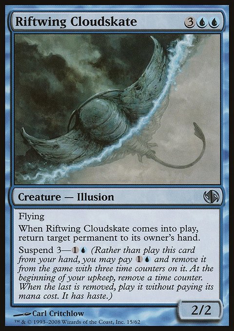 Riftwing Cloudskate, Duel Decks: Jace vs. Chandra #15, Magic: The Gathering card