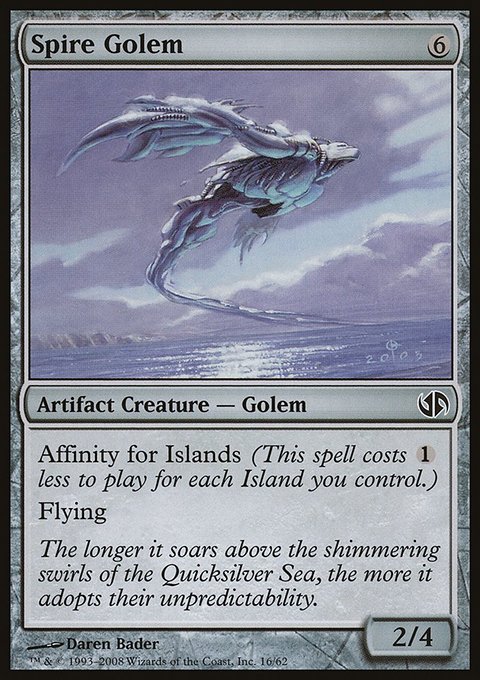 Spire Golem, Duel Decks: Jace vs. Chandra #16, Magic: The Gathering card