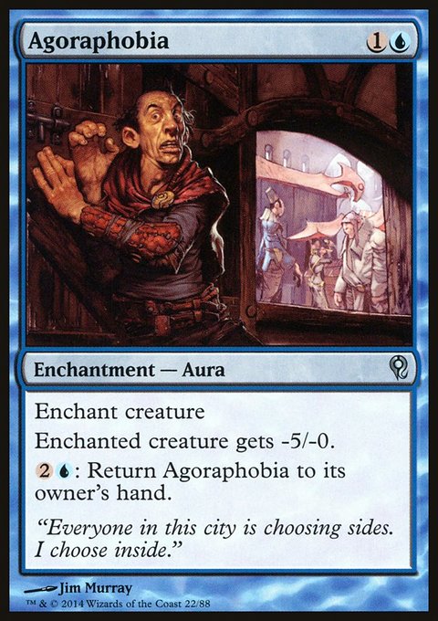 Agoraphobia, Duel Decks: Jace vs. Vraska #22, Magic: The Gathering card