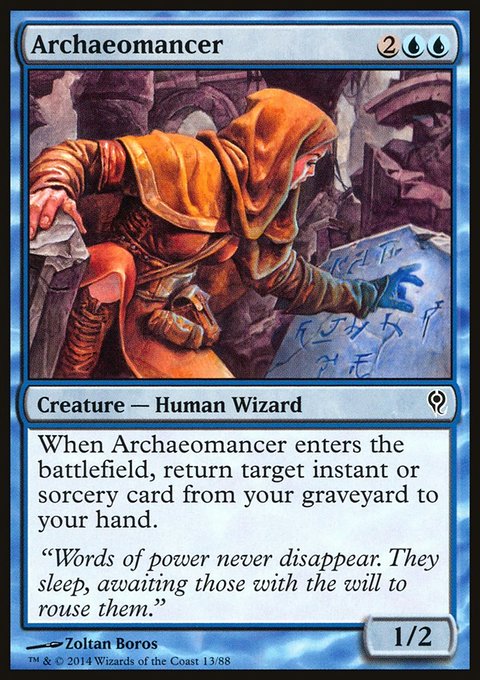 Archaeomancer, Duel Decks: Jace vs. Vraska #13, Magic: The Gathering card