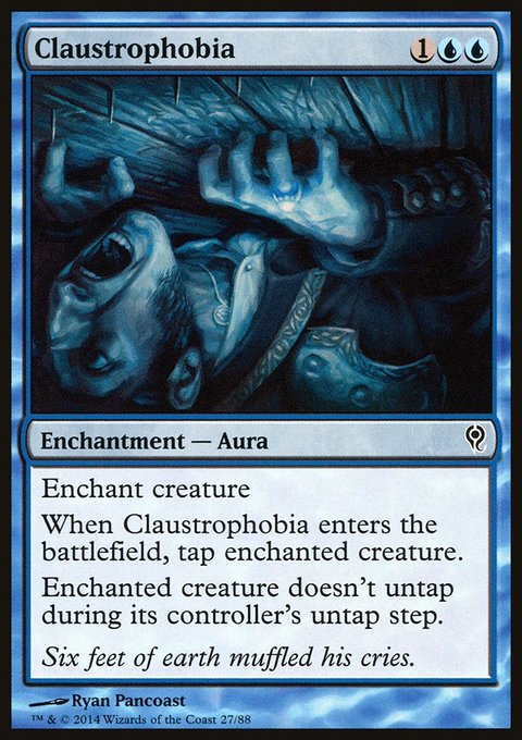 Claustrophobia, Duel Decks: Jace vs. Vraska #27, Magic: The Gathering card