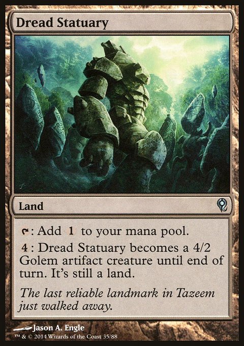 Dread Statuary, Duel Decks: Jace vs. Vraska #35, Magic: The Gathering card