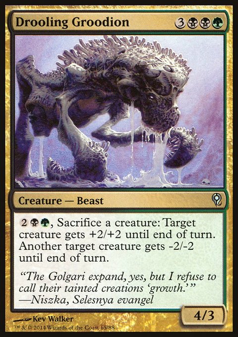 Drooling Groodion, Duel Decks: Jace vs. Vraska #65, Magic: The Gathering card