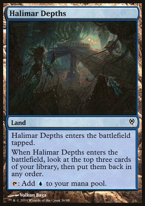 Halimar Depths, Duel Decks: Jace vs. Vraska #36, Magic: The Gathering card