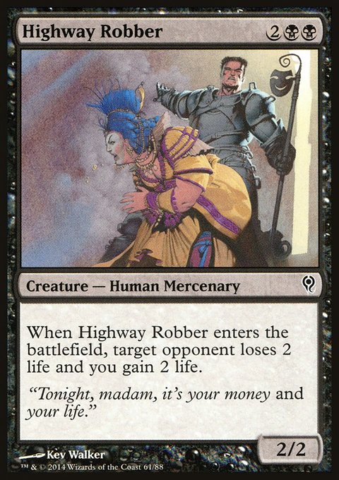 Highway Robber, Duel Decks: Jace vs. Vraska #61, Magic: The Gathering card
