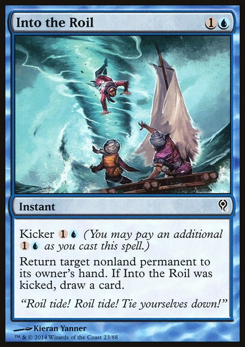 Into the Roil, Duel Decks: Jace vs. Vraska #23, Magic: The Gathering card