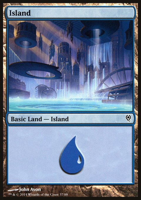 Island, Duel Decks: Jace vs. Vraska #37, Magic: The Gathering card