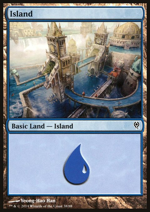 Island, Duel Decks: Jace vs. Vraska #38, Magic: The Gathering card