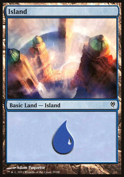 Island, Duel Decks: Jace vs. Vraska #39, Magic: The Gathering card