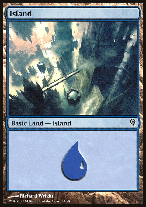 Island, Duel Decks: Jace vs. Vraska #41, Magic: The Gathering card