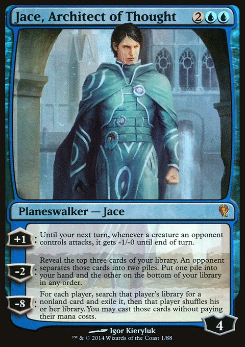 Jace, Architect of Thought, Duel Decks: Jace vs. Vraska #1, Magic: The Gathering card