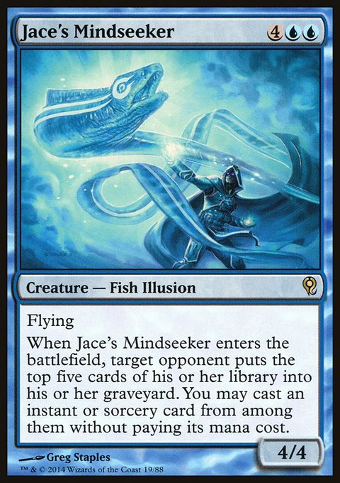 Jace's Mindseeker, Duel Decks: Jace vs. Vraska #19, Magic: The Gathering card