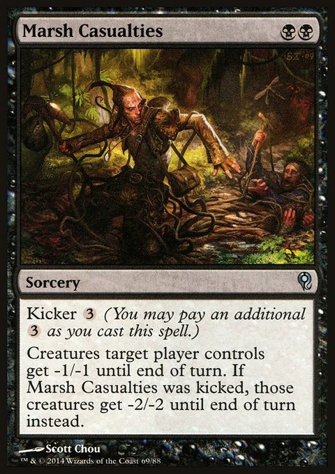 Marsh Casualties, Duel Decks: Jace vs. Vraska #69, Magic: The Gathering card