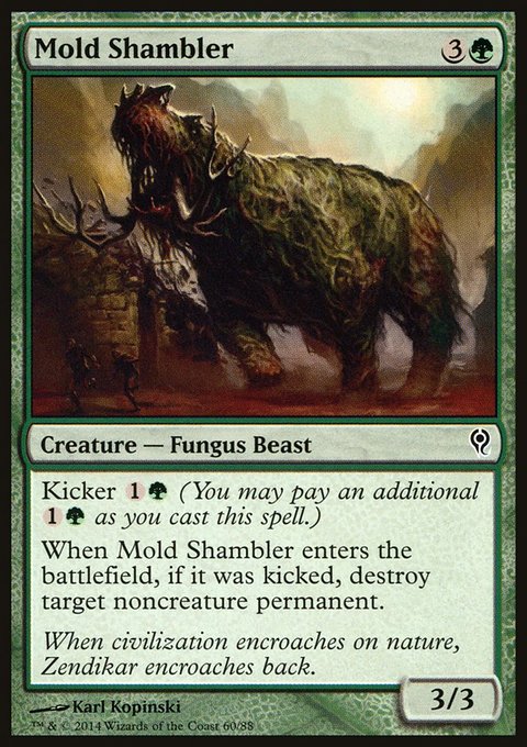Mold Shambler, Duel Decks: Jace vs. Vraska #60, Magic: The Gathering card