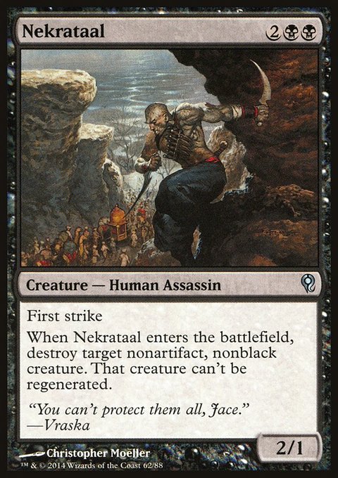 Nekrataal, Duel Decks: Jace vs. Vraska #62, Magic: The Gathering card