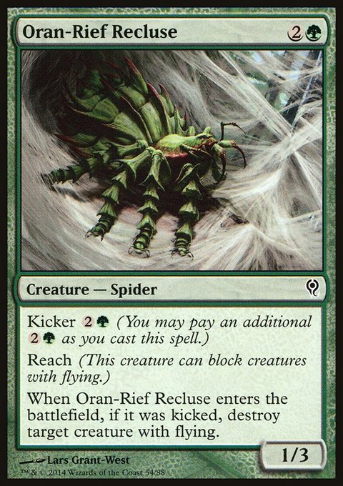 Oran-Rief Recluse, Duel Decks: Jace vs. Vraska #54, Magic: The Gathering card