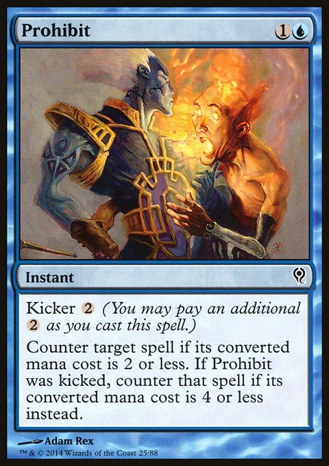 Prohibit, Duel Decks: Jace vs. Vraska #25, Magic: The Gathering card