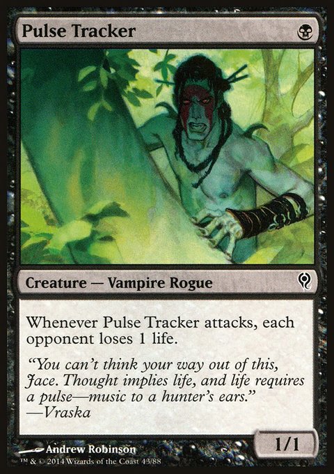 Pulse Tracker, Duel Decks: Jace vs. Vraska #43, Magic: The Gathering card