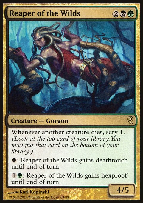 Reaper of the Wilds, Duel Decks: Jace vs. Vraska #63, Magic: The Gathering card