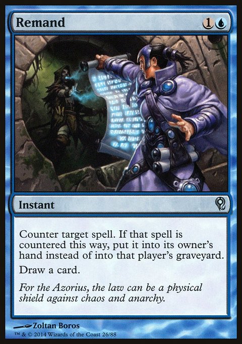 Remand, Duel Decks: Jace vs. Vraska #26, Magic: The Gathering card