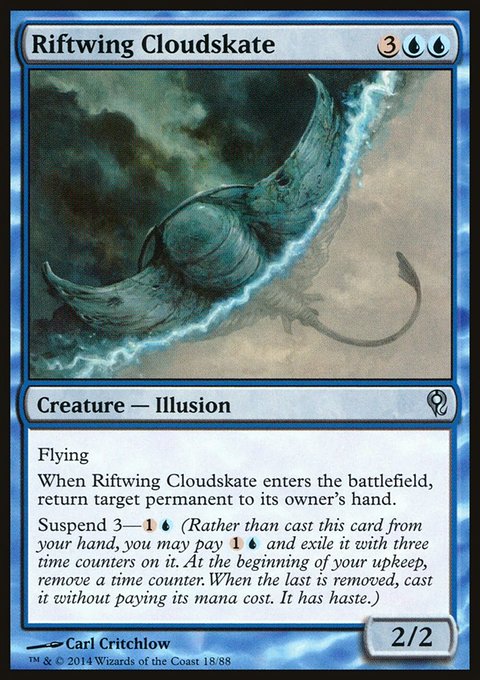 Riftwing Cloudskate, Duel Decks: Jace vs. Vraska #18, Magic: The Gathering card