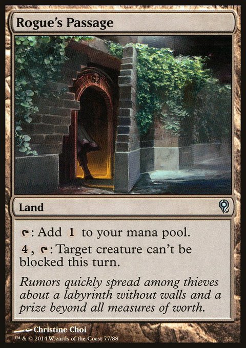 Rogue's Passage, Duel Decks: Jace vs. Vraska #77, Magic: The Gathering card