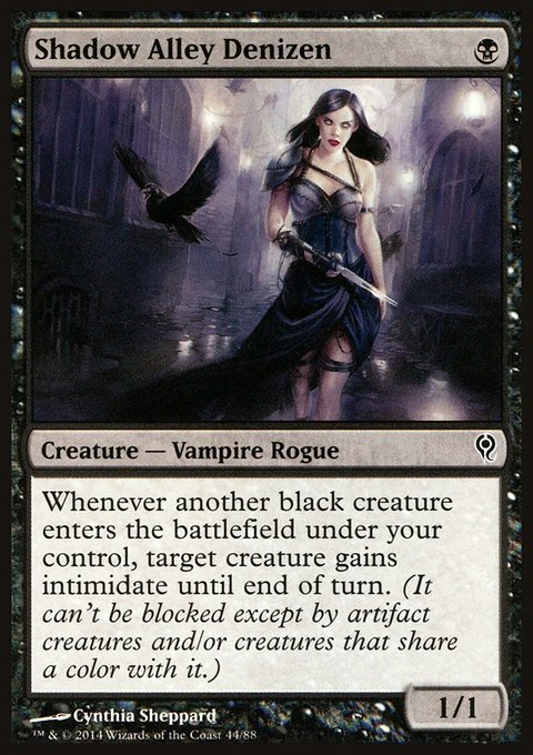 Shadow Alley Denizen, Duel Decks: Jace vs. Vraska #44, Magic: The Gathering card