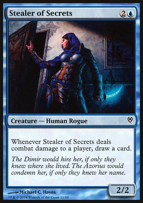 Stealer of Secrets, Duel Decks: Jace vs. Vraska #11, Magic: The Gathering card