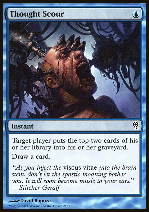 Thought Scour, Duel Decks: Jace vs. Vraska #21, Magic: The Gathering card