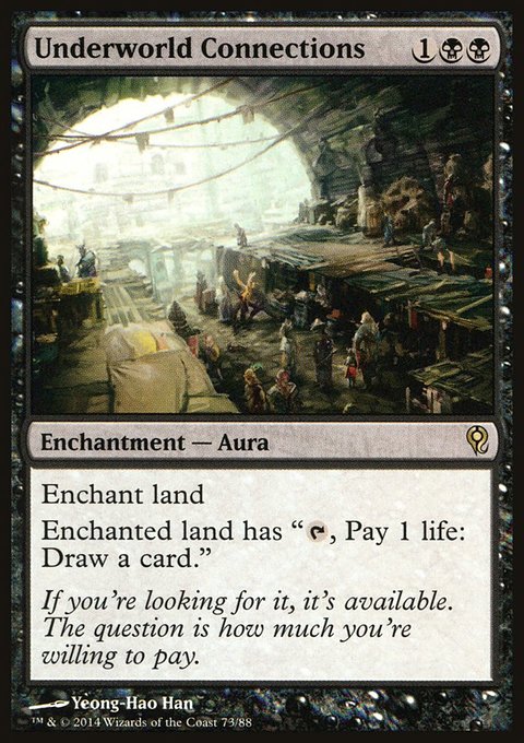 Underworld Connections, Duel Decks: Jace vs. Vraska #73, Magic: The Gathering card