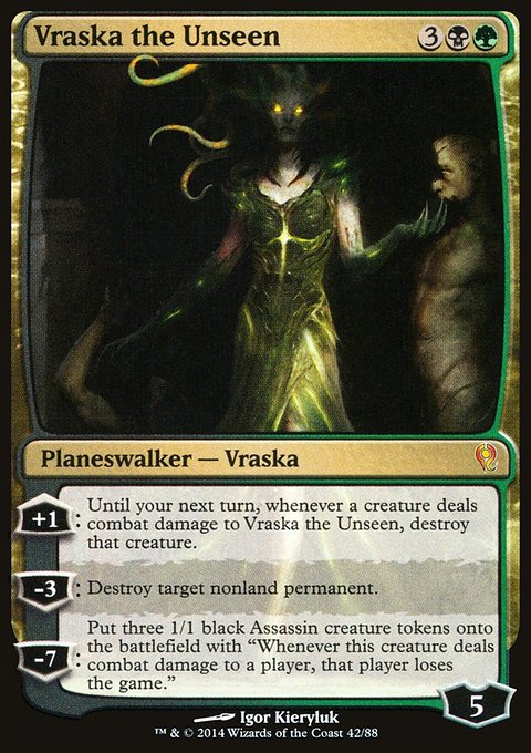 Vraska the Unseen, Duel Decks: Jace vs. Vraska #42, Magic: The Gathering card