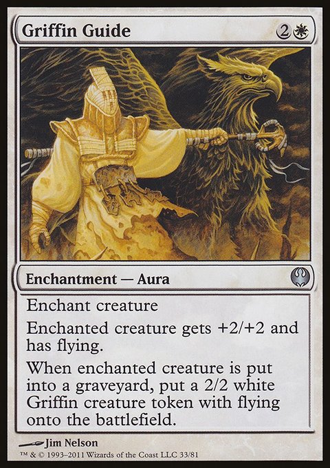 Griffin Guide, Duel Decks: Knights vs. Dragons #33, Magic: The Gathering card