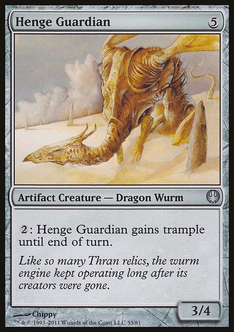 Henge Guardian, Duel Decks: Knights vs. Dragons #55, Magic: The Gathering card