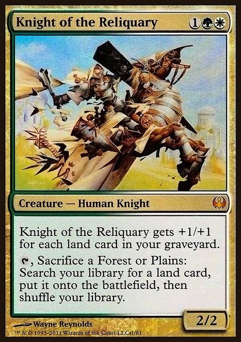 Knight of the Reliquary, Duel Decks: Knights vs. Dragons #1, Magic: The Gathering card