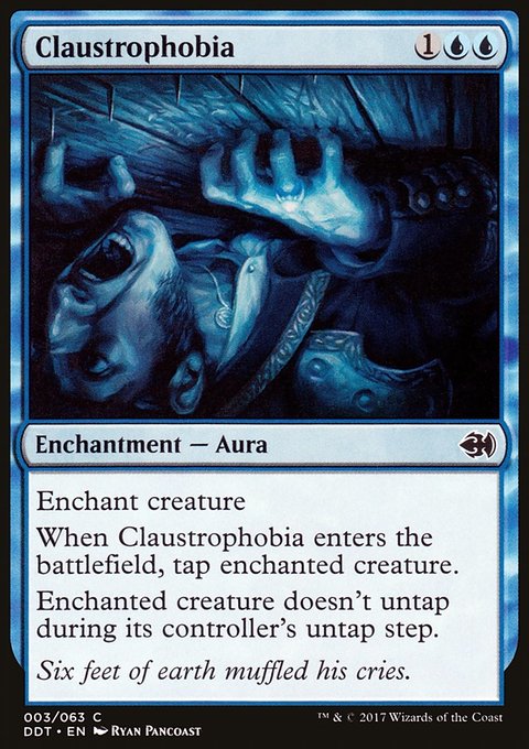 Claustrophobia, Duel Decks: Merfolk vs. Goblins #3, Magic: The Gathering card