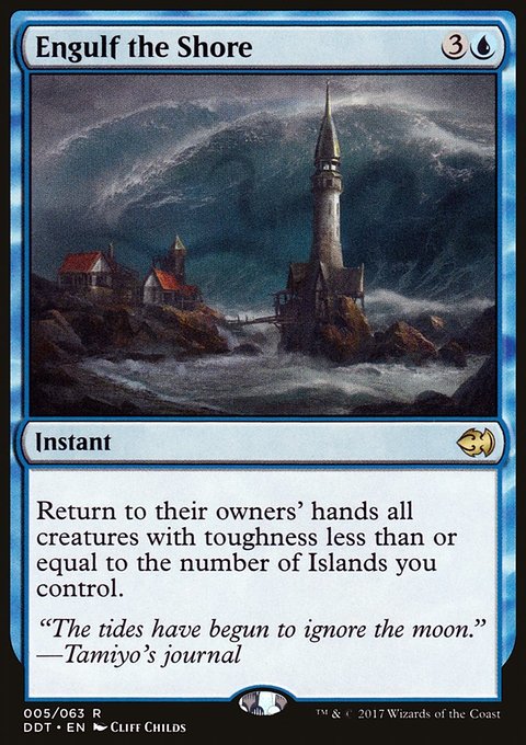 Engulf the Shore, Duel Decks: Merfolk vs. Goblins #5, Magic: The Gathering card