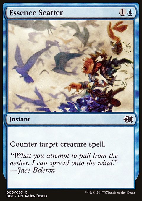 Essence Scatter, Duel Decks: Merfolk vs. Goblins #6, Magic: The Gathering card