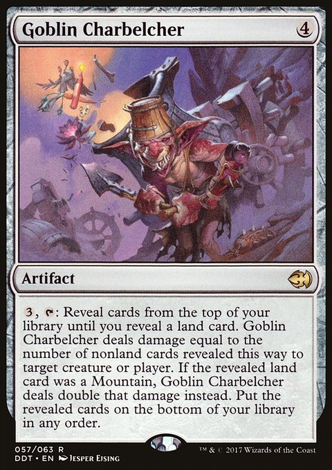 Goblin Charbelcher, Duel Decks: Merfolk vs. Goblins #57, Magic: The Gathering card