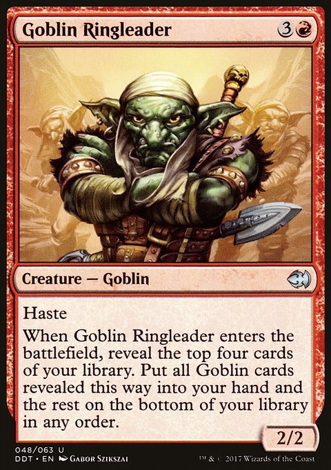 Goblin Ringleader, Duel Decks: Merfolk vs. Goblins #48, Magic: The Gathering card