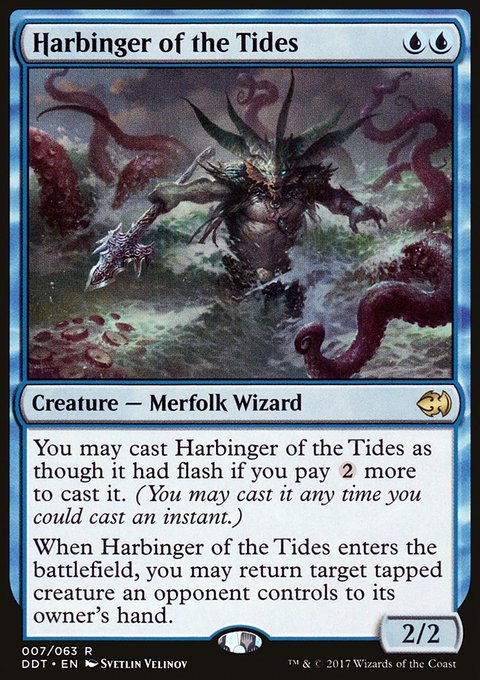Harbinger of the Tides, Duel Decks: Merfolk vs. Goblins #7, Magic: The Gathering card
