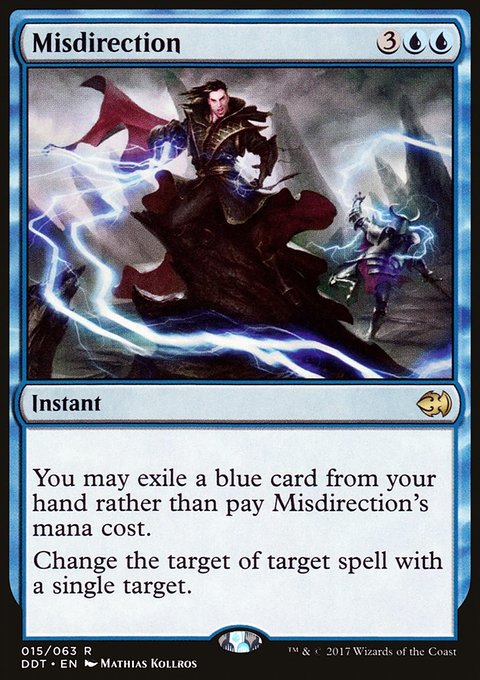 Misdirection, Duel Decks: Merfolk vs. Goblins #15, Magic: The Gathering card