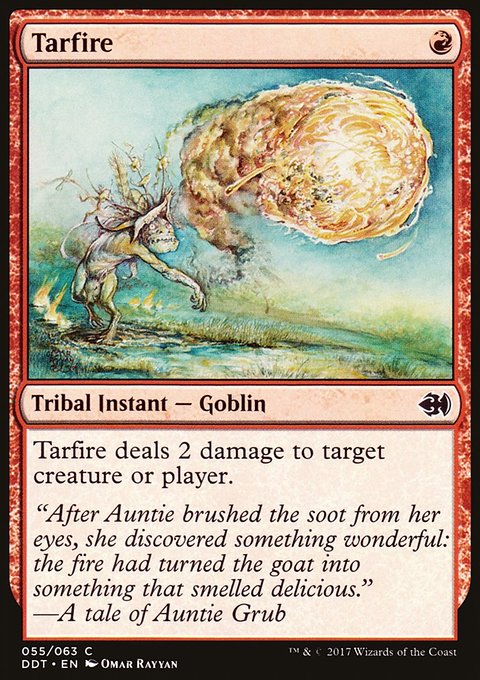 Tarfire, Duel Decks: Merfolk vs. Goblins #55, Magic: The Gathering card