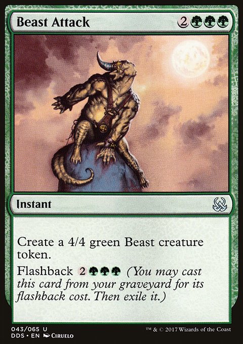 Beast Attack, Duel Decks: Mind vs. Might #43, Magic: The Gathering card